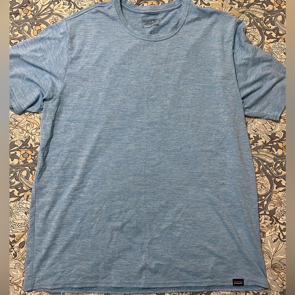 Patagonia Blue Short Sleeve Tee